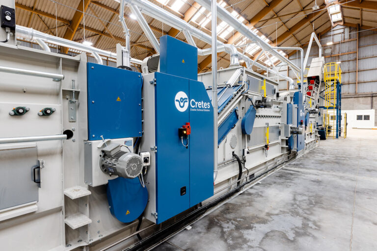 Kloddentrommel | Machines | Cretes — Creative Technical Solutions